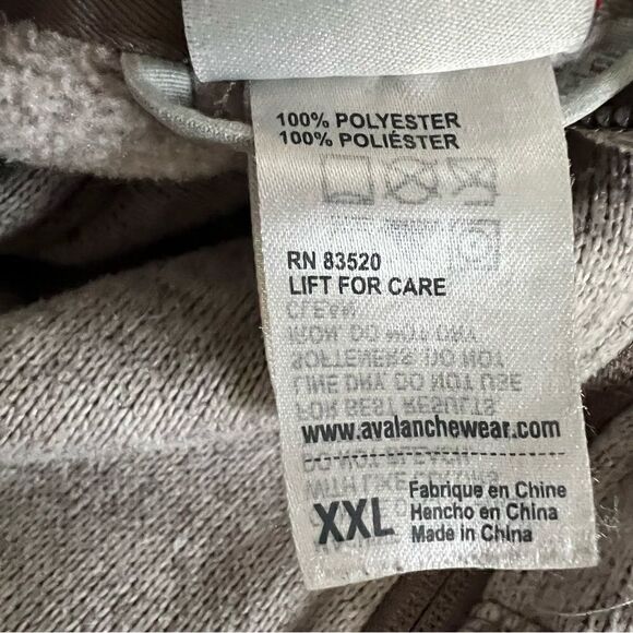 Avalanche Outdoor Supply Co Men’s Fleece Full Zip Jacket size XXL - Picture 6 of 6